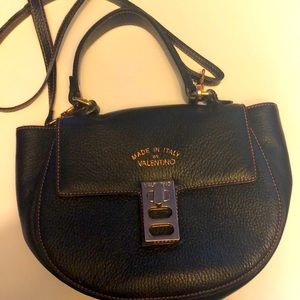 Valentino Claire Dollaro Black Leather Crossbody great condition, strap see pic
